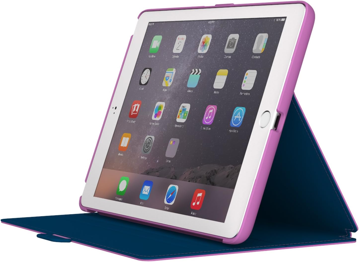 Speck Products StyleFolio Case for iPad Air/Air 2,Beaming Orchid Purple/ DeepSea Blue