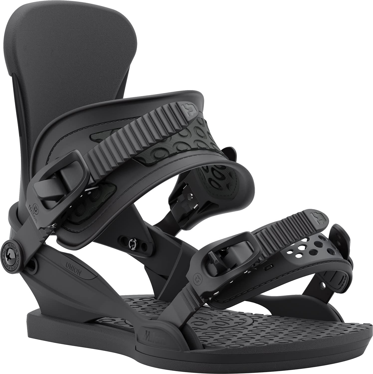 Union Milan Snowboard Bindings Black Sz S (4-6.5)