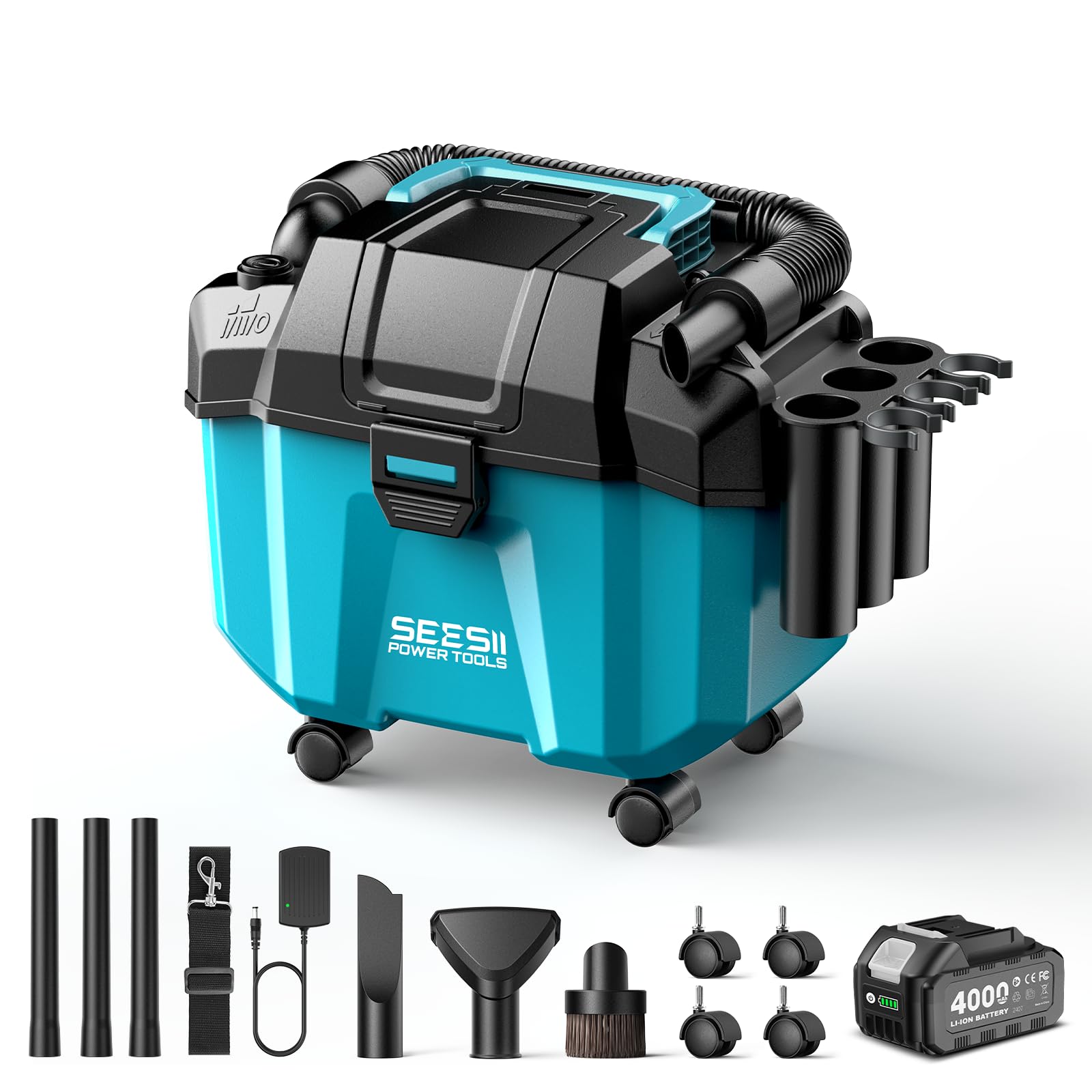 Amazon.co.jp: 【2026新型】SEESII 集塵機 乾湿両用 掃除機 充電式