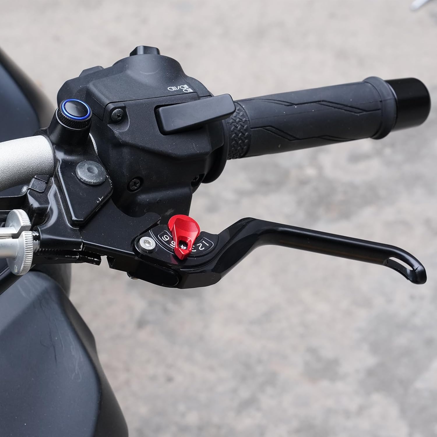 Compatible with MT-09 MT09 MT09 SP Tracer 2015 2016-2024 CNC Motocycle Integrated Effort-Saving Adjustable Brake Clutch Levers Accessories (Red, 2014-2020)