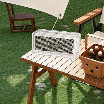 Desktop Speaker Stand, Acrylic Table Holder for Marshall Emberton/Emberton II/Emberton III Portable Speaker (Transparent)