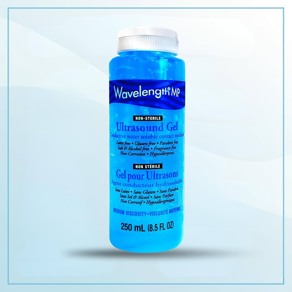 WASSER HI-FUNCTIONAL GEL 120ml 2個セット Wavelength® MP Multi-Purpose Ultrasound Gel. Hypoallergenic, Non