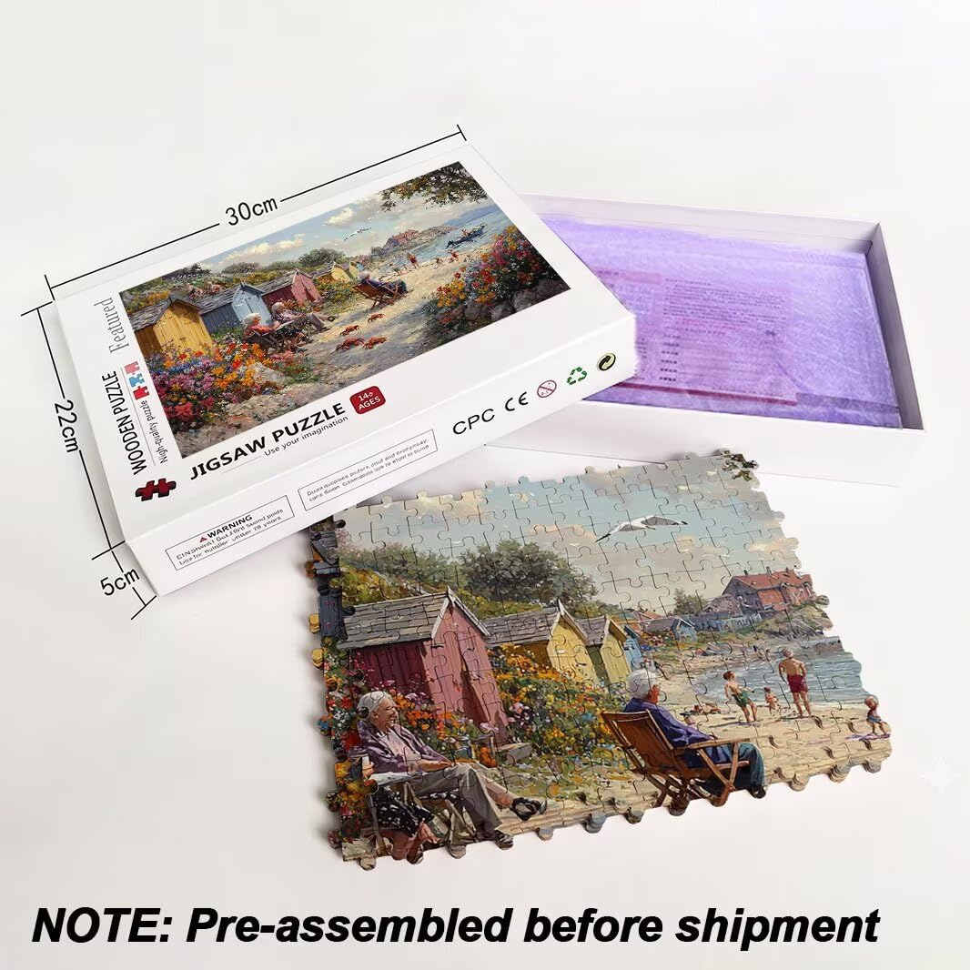 Puzzle 1000 Pezzi, Puzzle Paesaggi per Adulti, 70x50cm, Compact Box -4500