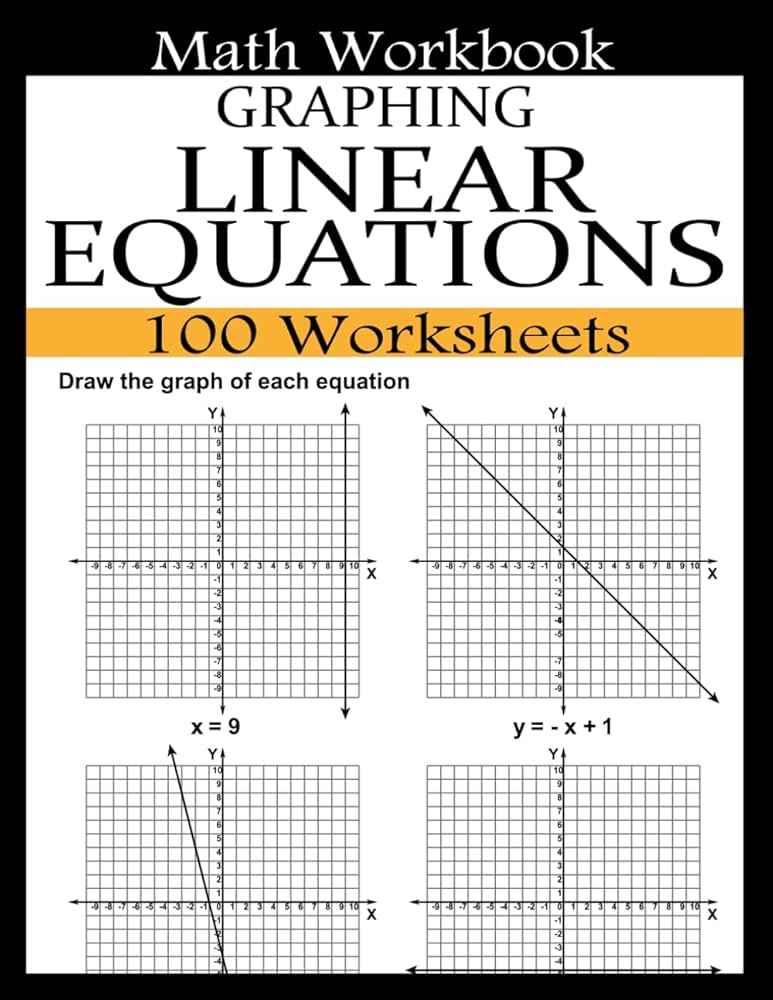 Linear Algebraic Equations Printable Worksheets