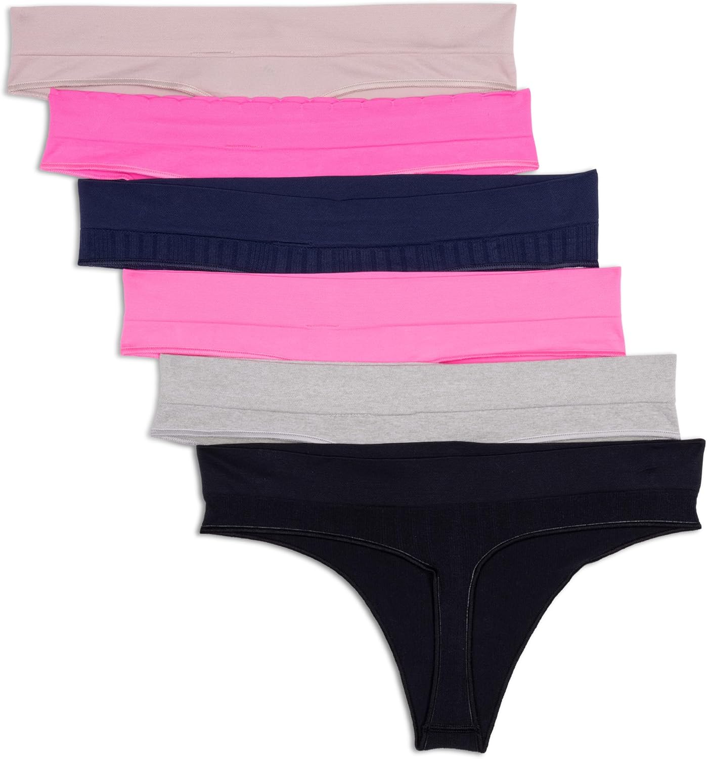 adidas womens Seamless Thong Underwear 3-pack - Image 5