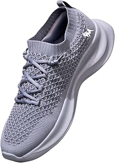 Neeman's Knit Gliders Men Sneakers | Stylish Casual Shoes for Men with Airknit Breathable Upper | Anti-Skid EVA Sole Footwear | Lightweight Lace-Up Sneaker