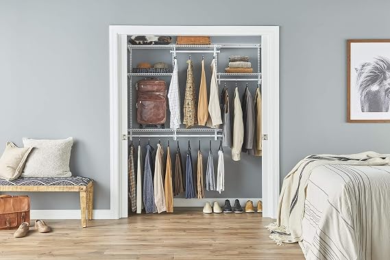 Ayarlanabilir Gardırop Düzenleyici Kiti 1,22 m (4') - 1,83 m (6') genişlik - 8808