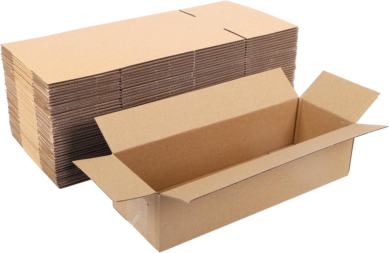 zmybcpack 40 Pack 12x4x3 inch Corrugated Boxes Mailer