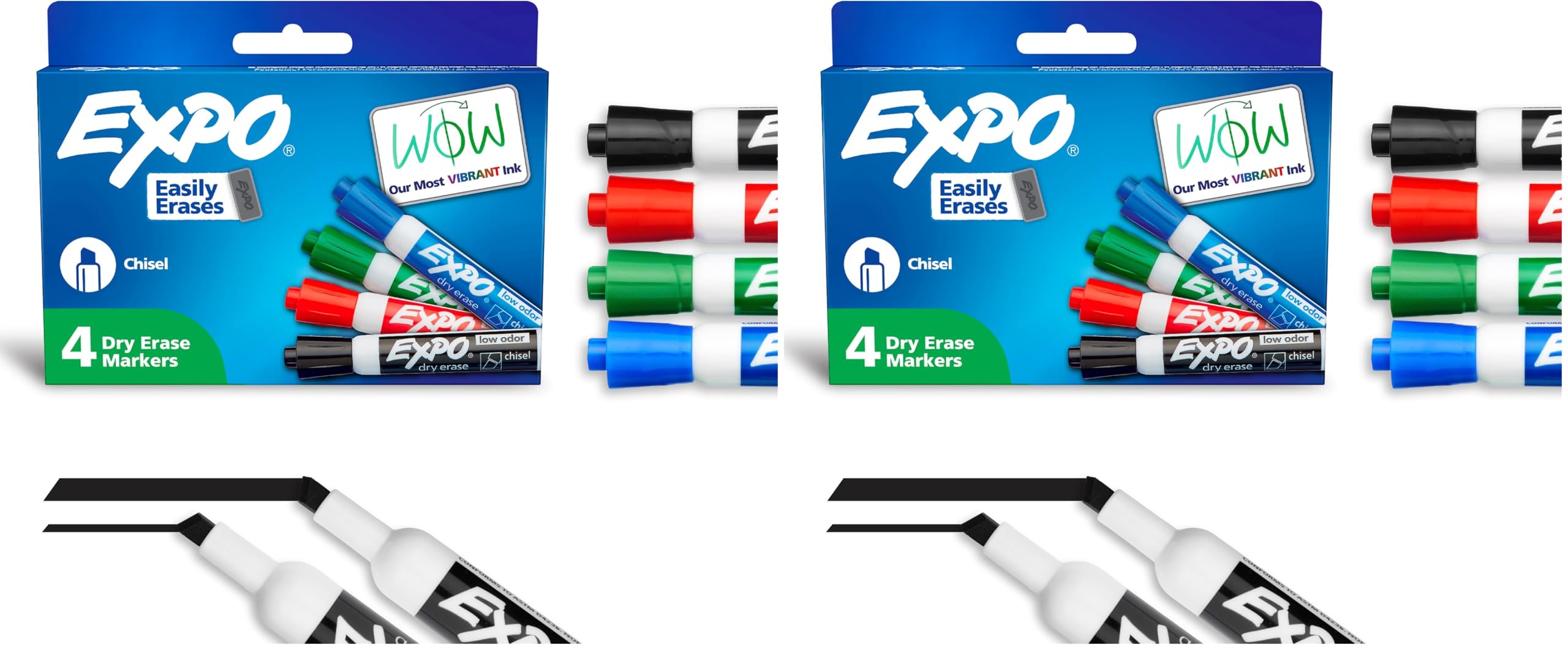 Amazon.com : EXPO Dry Erase Markers, Low Odor Ink, Assorted Colors
