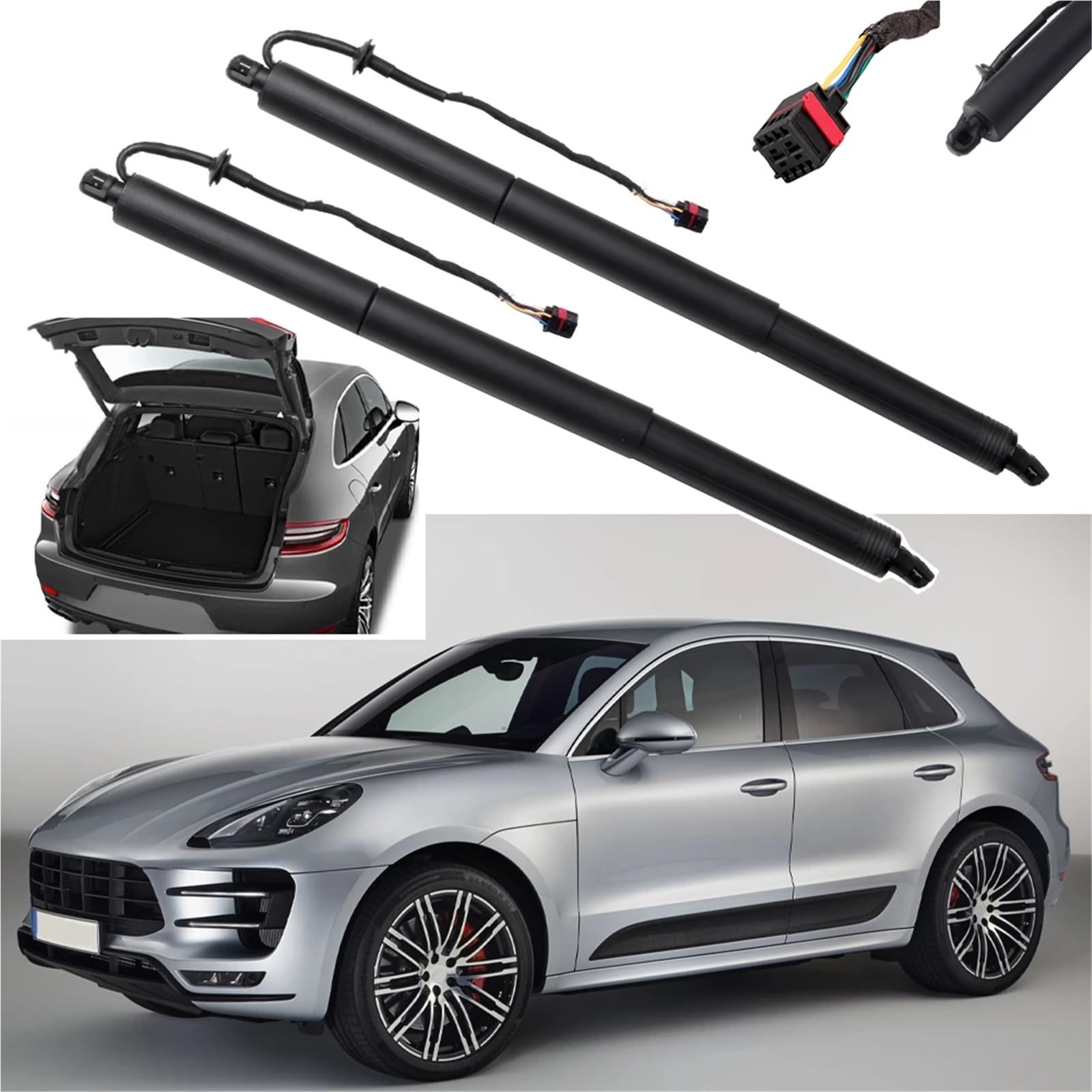 Amortyzator gazowy sprężyna gazowa Pasuje do Porsche Macan 95B 2014-2017 Elektryczne siłowniki klapy bagażnika, lewe i prawe, uniwersalne 95B827851B(1pc)