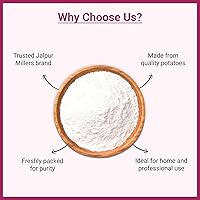 Vista 4 de Almidón de patata (harina de farina) - 17.64 oz