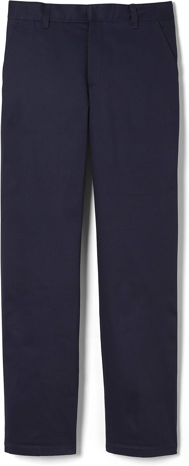 French Toast Boys' Work Wear Finish Double Knee Pant