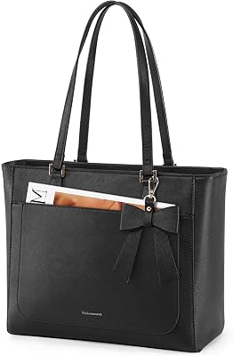 RAINSMORE Bolso Mujer Impermeable Bolsos de Mujer Bolsos para Universitarias Grande Cuero PU Bolso Shopper tote para Oficina Trabajo