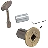 Supplying Demand LLFLGKIT-ABR Fireplace Fire Pit | Log Lighter Gas Valve Kit with Universal Flange and 3