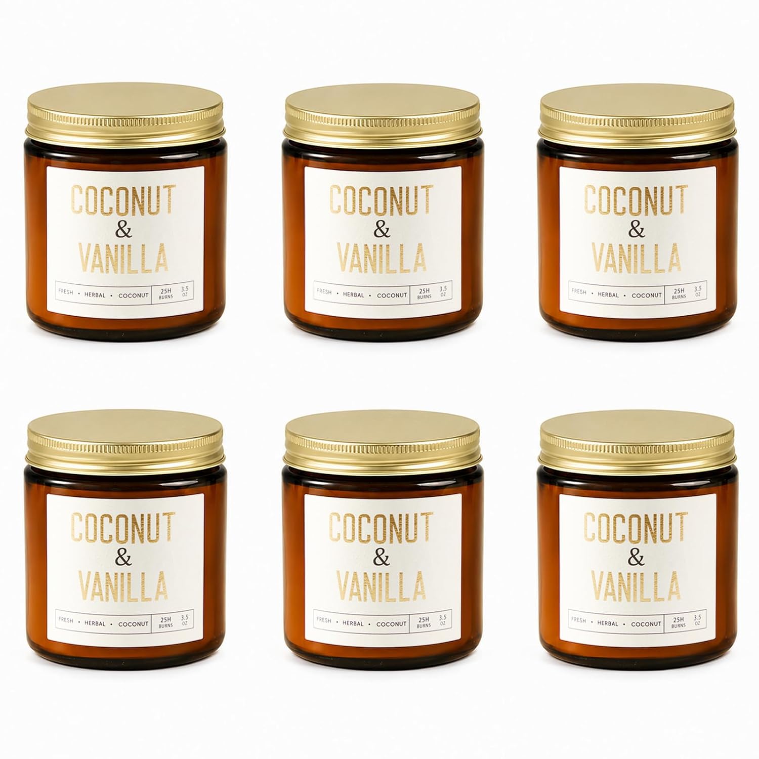 Candles for Home Scented, 6 Pack 3.5 Oz Soy Wax Candles Gifts Sets with Sage Breeze & Lavender for Birthday Gifts Women Thank You Graduation - Image 9