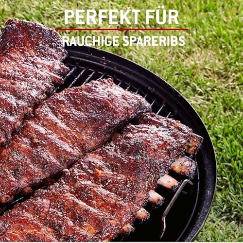 Weber Räucherchips (700g Packung) - für Schweinefleisch, Räucherchips-Mischung aus Laub- und Obstbäumen, EU-Produkt, nachhaltig gewonnen, FSC zertifiziertes Holz (FSC Mix) (17664)