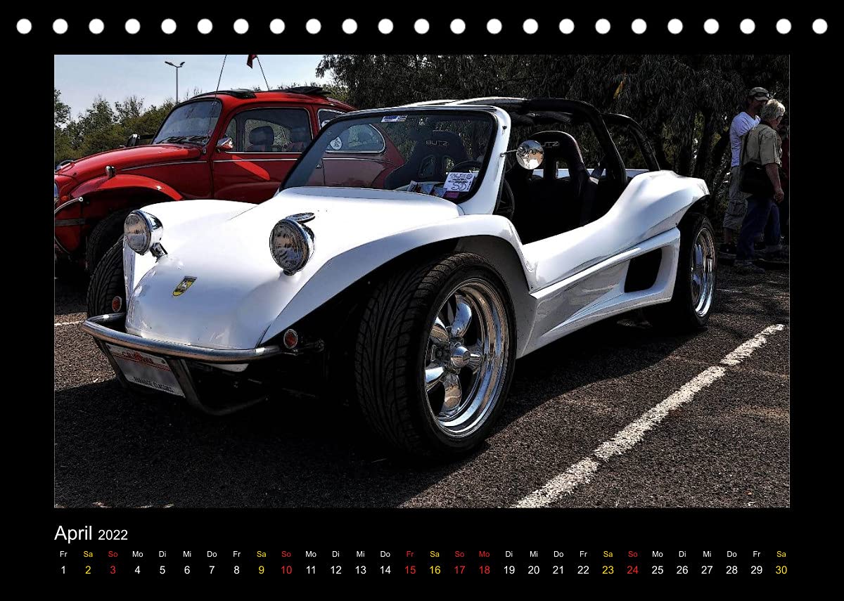 Buggys - die Kultautos der 80er (Tischkalender 2022 DIN A5 quer): Mit dem Kult-Klassiker der 80er durch das Jahr (Monatskalender, 14 Seiten ) (CALVENDO Mobilitaet)