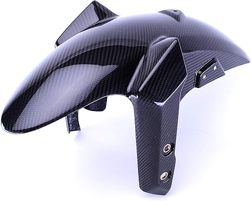 Miniatura 2 de Bestem CBYA-FZ9-FFD-MT guardabarros delantero de fibra de carbono completo en tejido de sarga para Yamaha FZ-09/MT-09