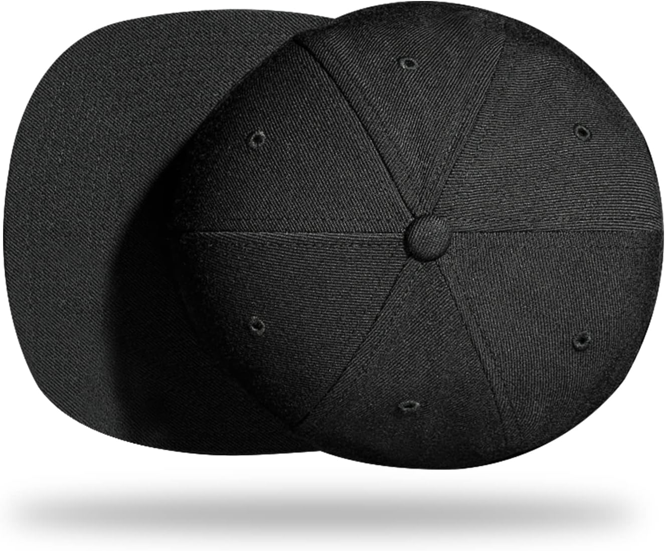 Snapback Hats for Mens Skull Hat Flat Bill Gorras Planas para Hombres Black Snap Backpack Brim Baseball Cap - Image 4