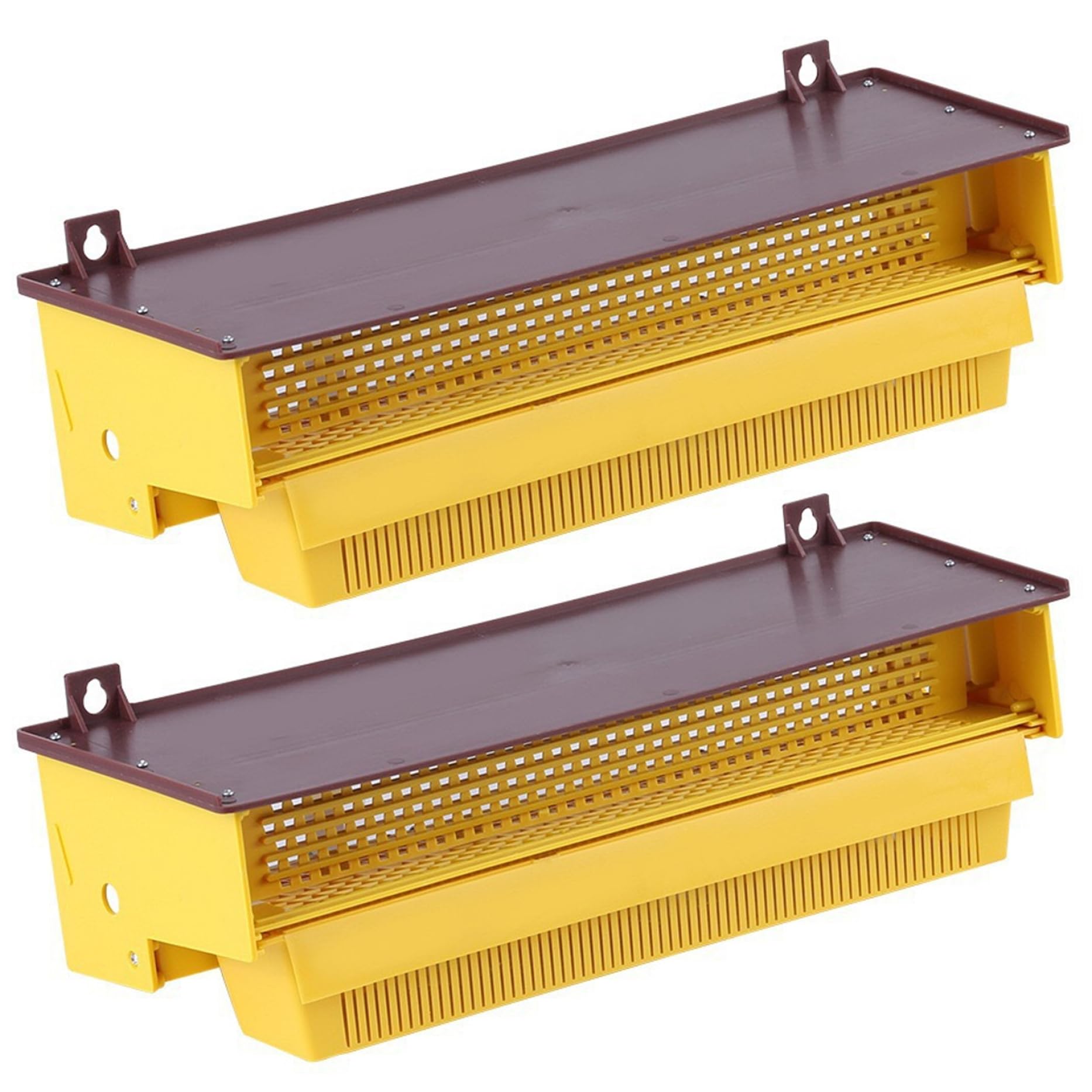 Piège à essaims d'abeilles durable Pollen Mesh avec plateau ventilé de précision
