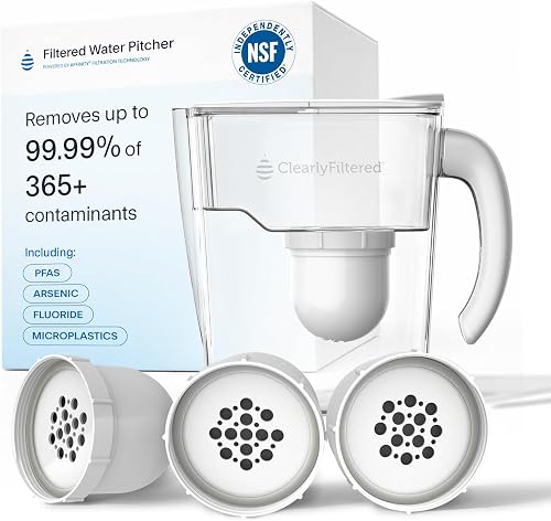 Clearly Filtered filter pitcher