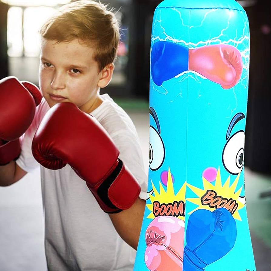 Pungiball Bambini Sacco Da Boxe Gonfiabile Per Bambini Adulti