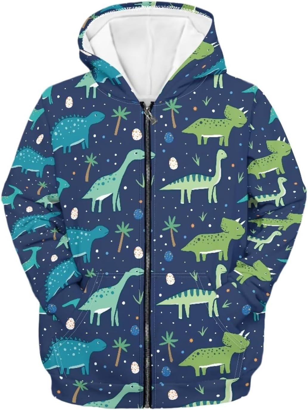 Zip Up Hoodie Sweatshirt for Boys Winter Clothes Kids Jackets 6-16