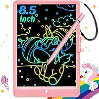 Vista 1 de Tableta de escritura LCD, tablero de dibujos tablero de dibujo colorido de 8.5 pulgadas, juguete educativo preescolar, tableta de escritura