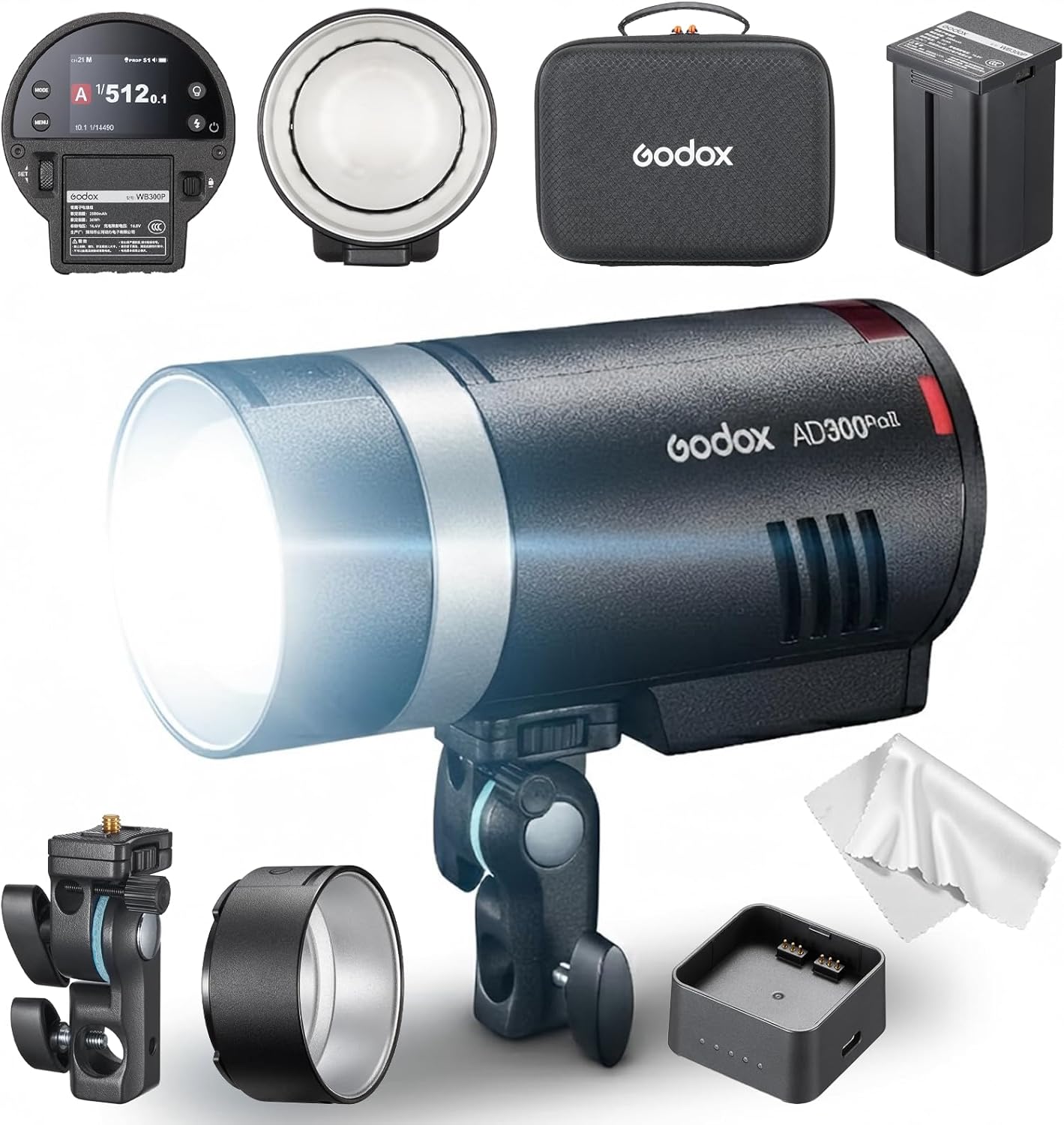 Amazon.com : GODOX AD300Pro II AD300 Pro II TTL HSS Outdoor Flash ...