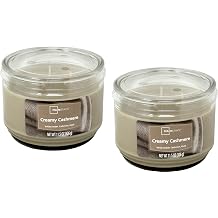 Mainstays 11.5oz Scented Candle 2-Pack Creamy Cashmere