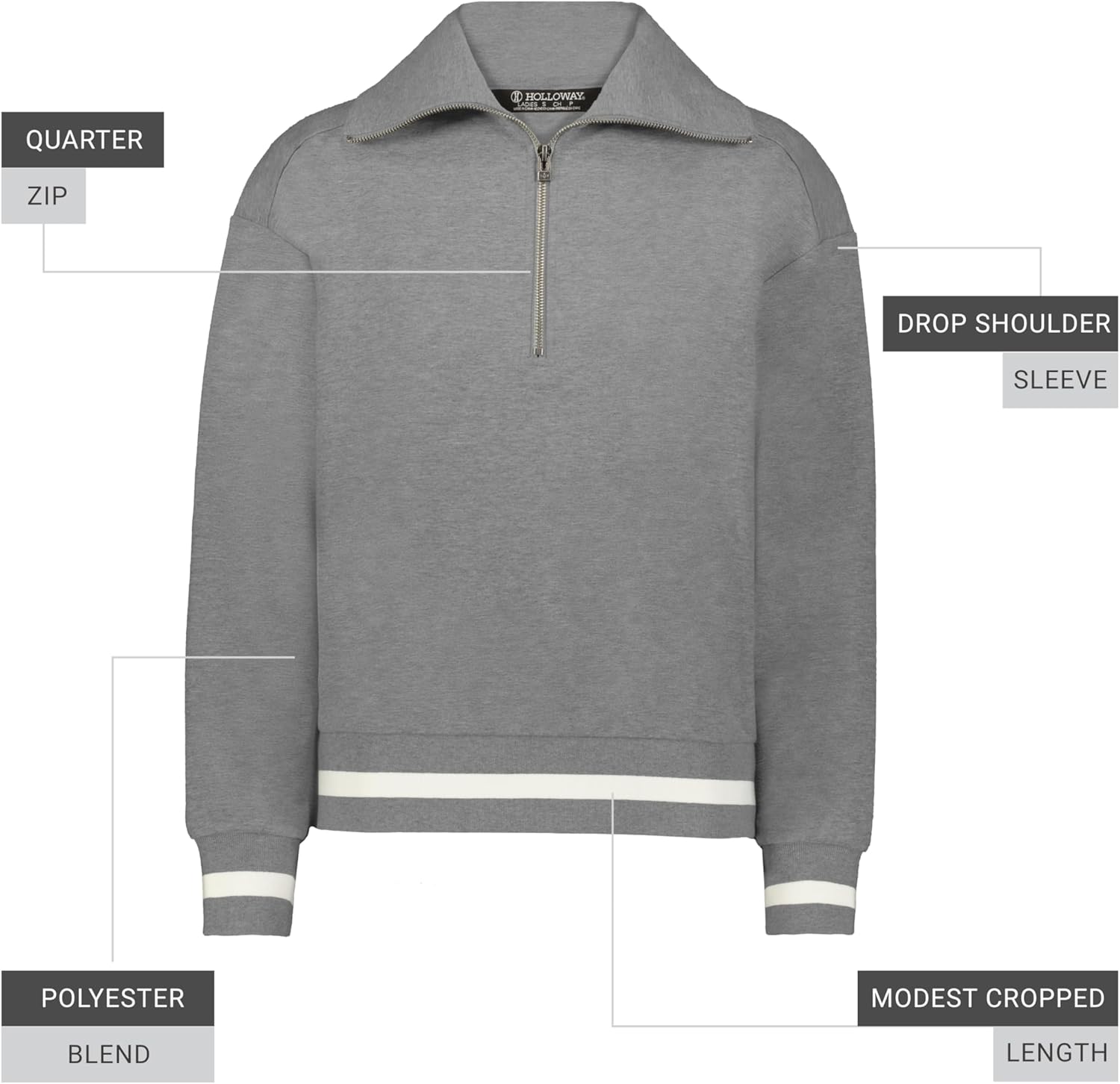 Holloway Womens Heritage Prep Pullover - Image 4