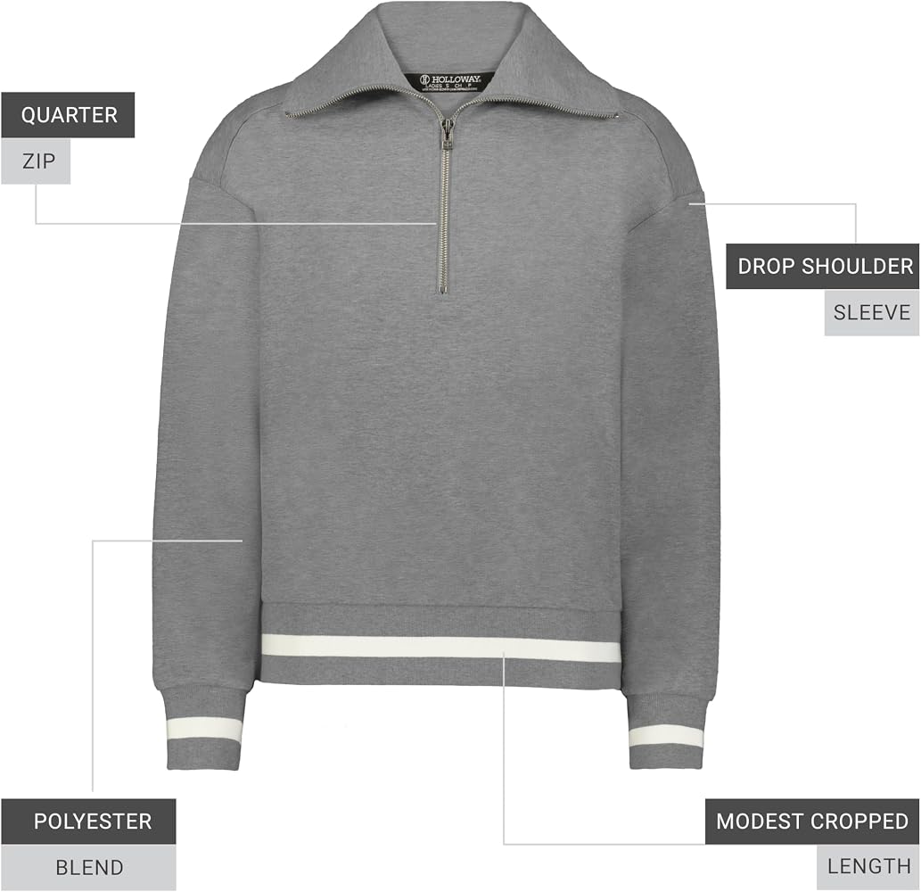 Amazon.com: Holloway Womens Heritage Prep Pullover, Athletic