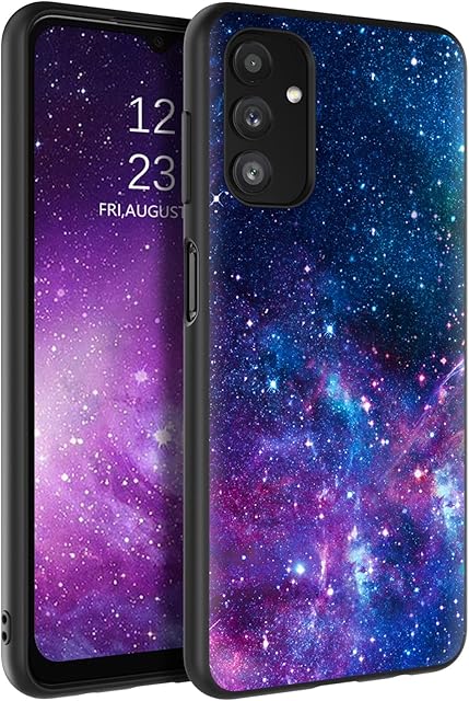BENTOBEN Phone Case for Samsung Galaxy A13 5G, Samsung Galaxy A04s Slim Case, Glow in the Dark Nebula Pattern Soft Silicone Covers for Samsung Galaxy A13 5G/ A04s