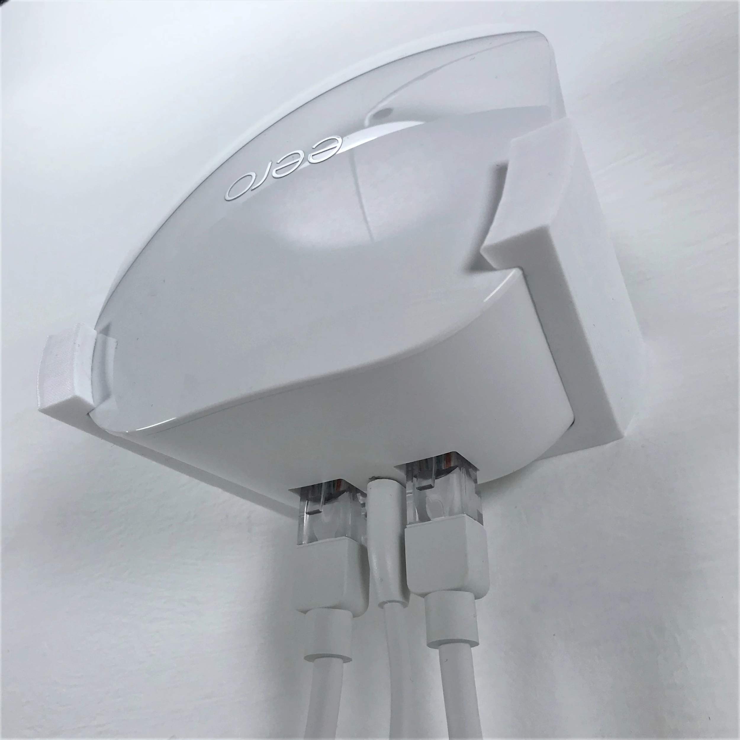 Wall Mount Bracket Holder for Eero Mesh Wi-Fi Router/Extender Holster Style Black 3 Pack