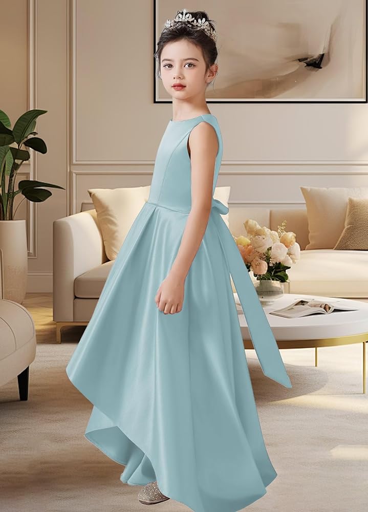 green emerald velvet dress Amazon.com: dideyttawl Baby Blue Girls A Line Hi-Lo Satin Long Formal Dress  Floor Length Baby Blue for 3-4 Flower Girl Dresses for Wedding: Clothing,  Shoes & Jewelry