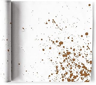 Linen/Cotton Dinner Napkin - 12.6 x 12.6 in - 6 units per roll - Golden Splash