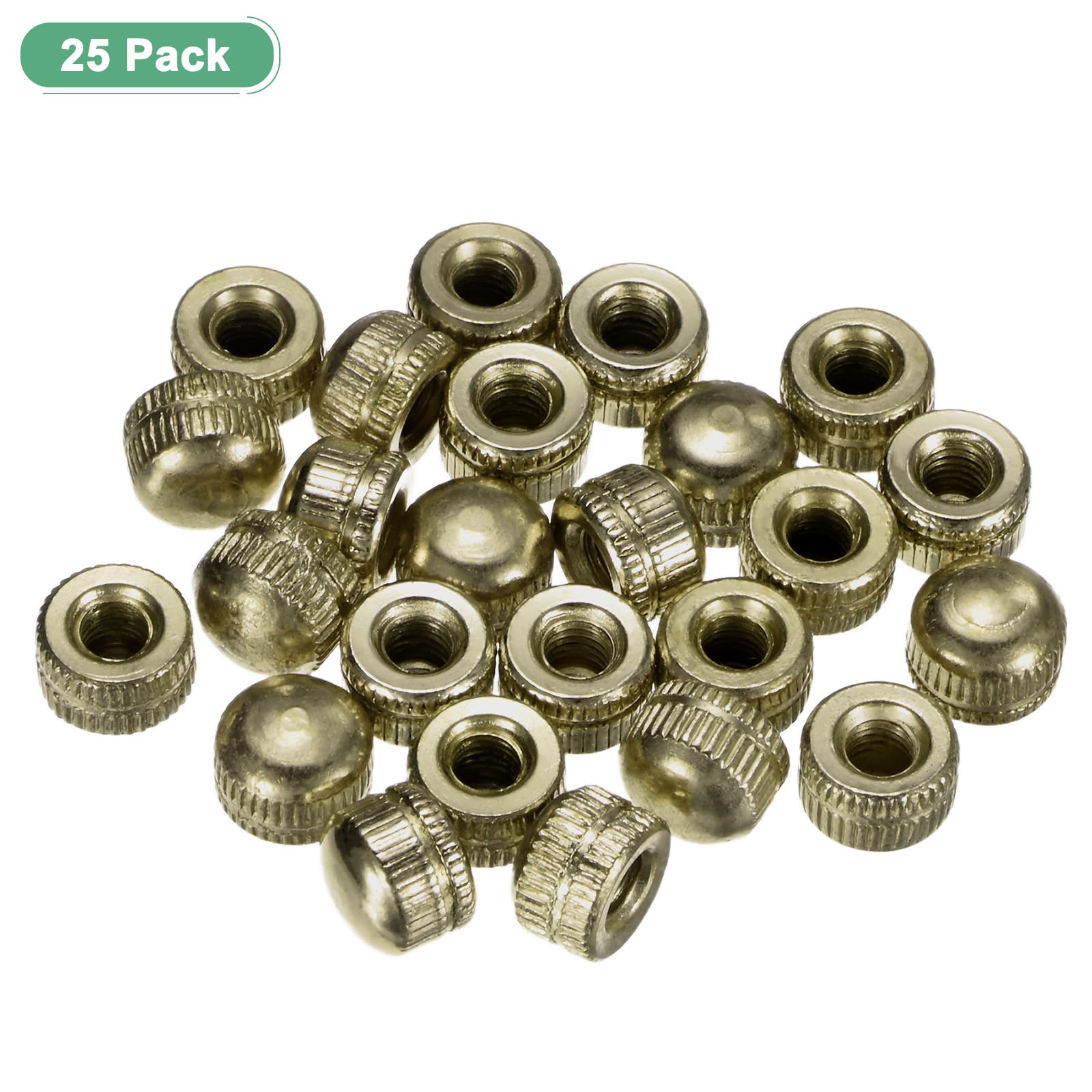 M METERXITY 25-Pack Threaded Cap Nuts - Image 4