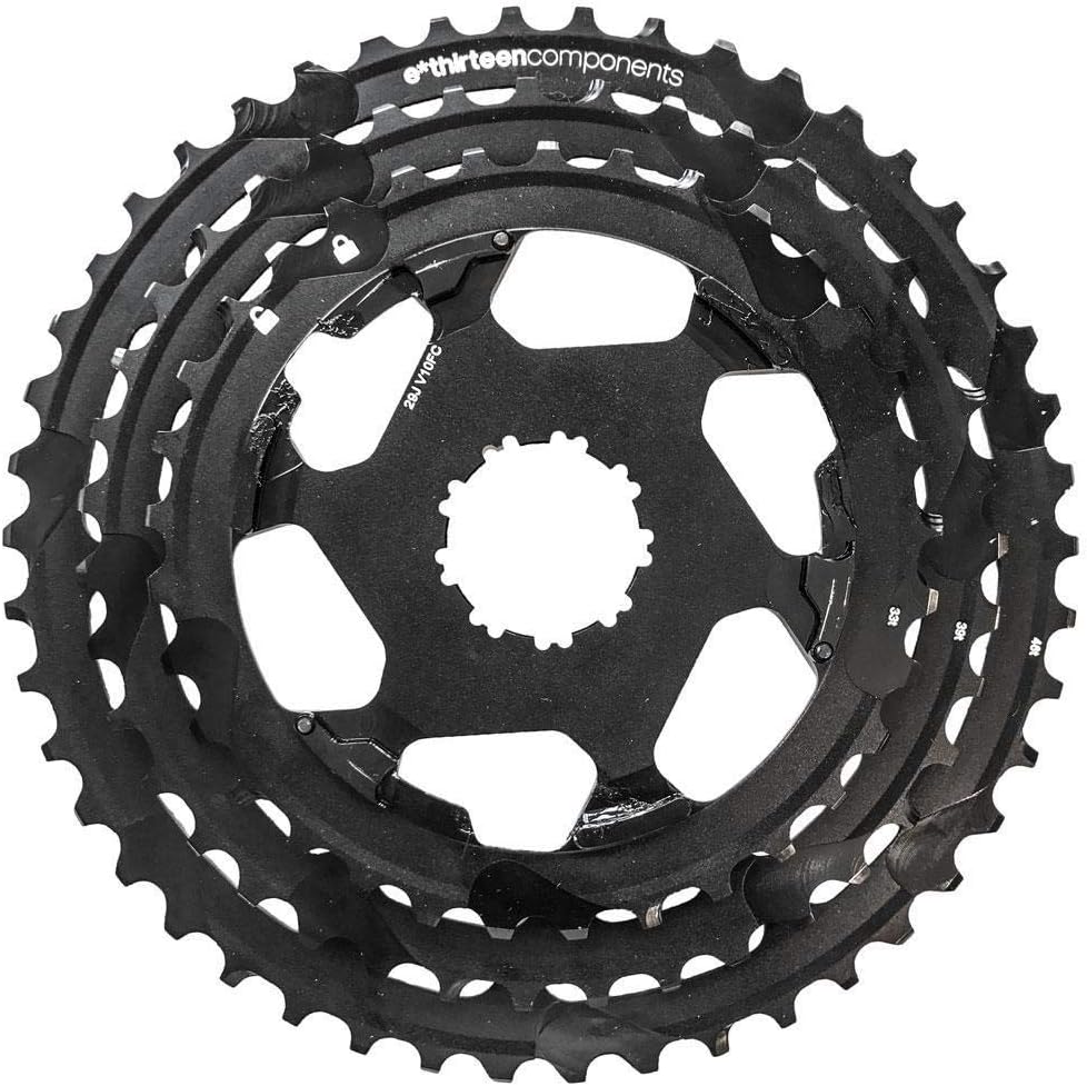 ethirteen Replacement Aluminum Cogs TRS Plus 11-Speed Cassette, 33-46t, Black