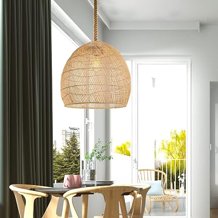Woven Lamp Shade,Ceiling Light Shade 