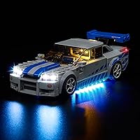 Vista 8 de Kyglaring Kit de luces compatible con Lego 10358 (sin luz de modelo), accesorios de iluminación LED de control remoto compatibles