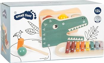 Stone And Clark Xilofono Per Bambini Con Blocchi E Puzzle – Giocattolo Musicale Educativo Per Bambini 18+ Mesi - 5