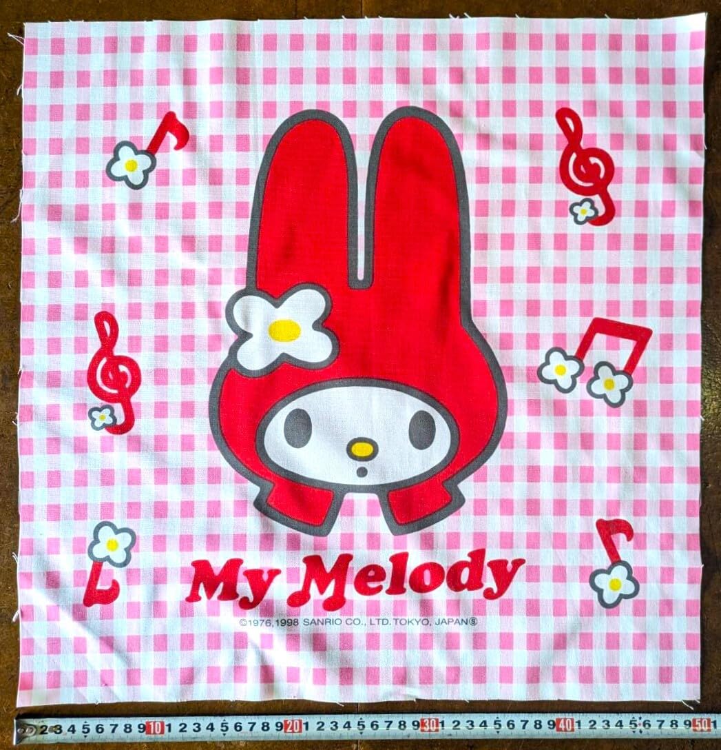 Amazon.co.jp: マイメロ ピンク 生地 綿100％ サイズ 約50×50cm 