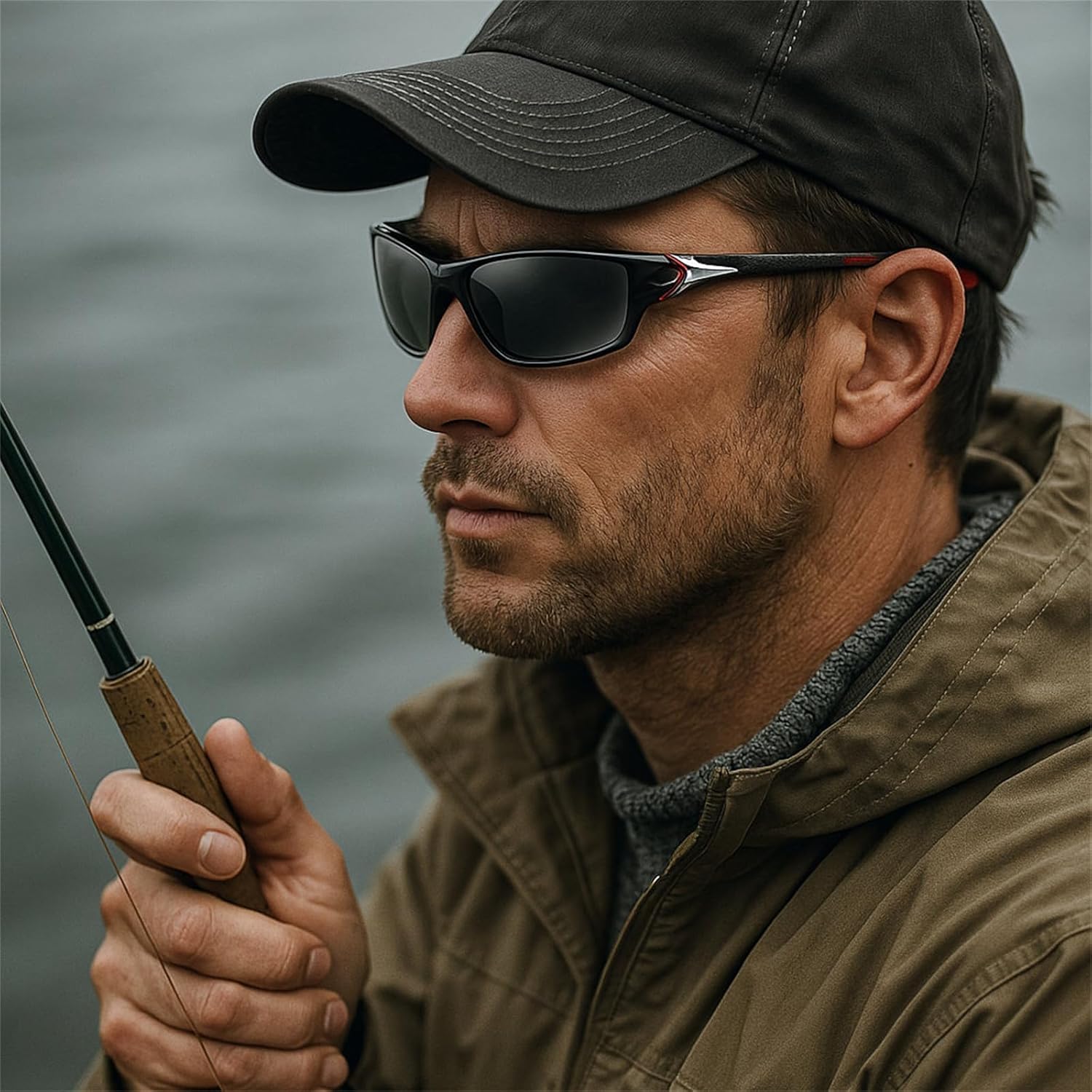 willochra Full Lens polarized Reading Sunglasses for Men Safety glasses with reader Cycling Driving Sports Readers F27