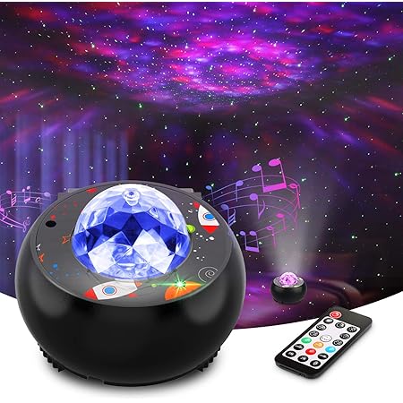 Riarmo Galaxy Star Projector, [2021 Upgraded] Night Light Projector