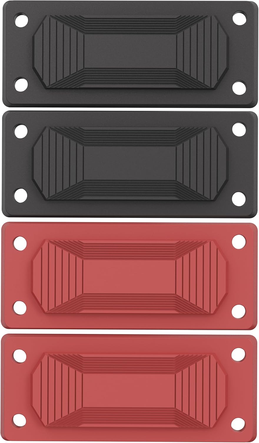 HEKAGURA Gun Magnet Mount, 55 lb Rating,Magnetic Gun Holster| Rubber Coated Gun Holder for Handgun, Shotgun, Rifles, Revolvers| Beside Holster, Using in Cars, Trucks, Wall, Desk