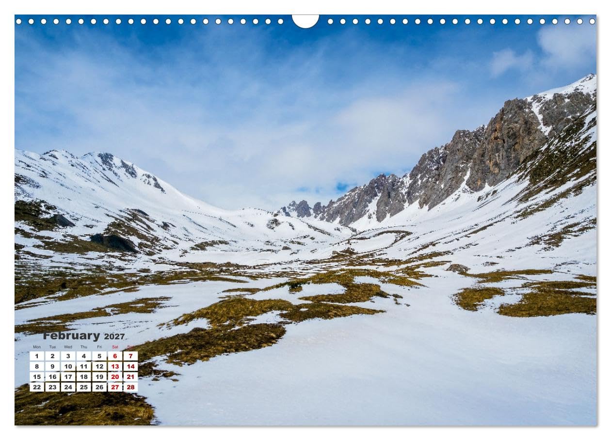 The French Alps, on the trail of the marmot (Wall Calendar 2027 DIN A3 landscape), CALVENDO 12 Month Wall Calendar: The marmot's waking environment
