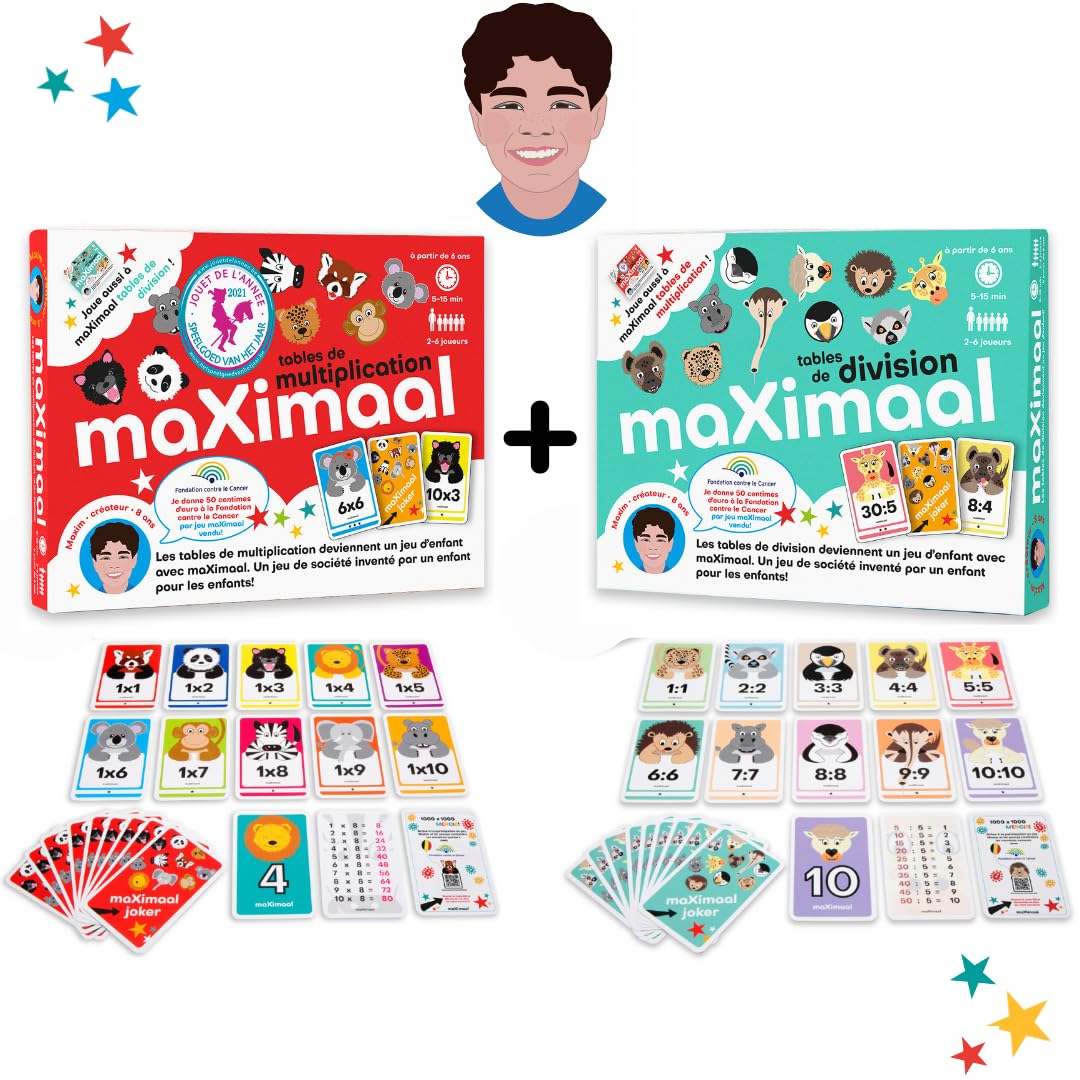 Gnrique Maximaal - Multiplication and Dividon Tables Pack