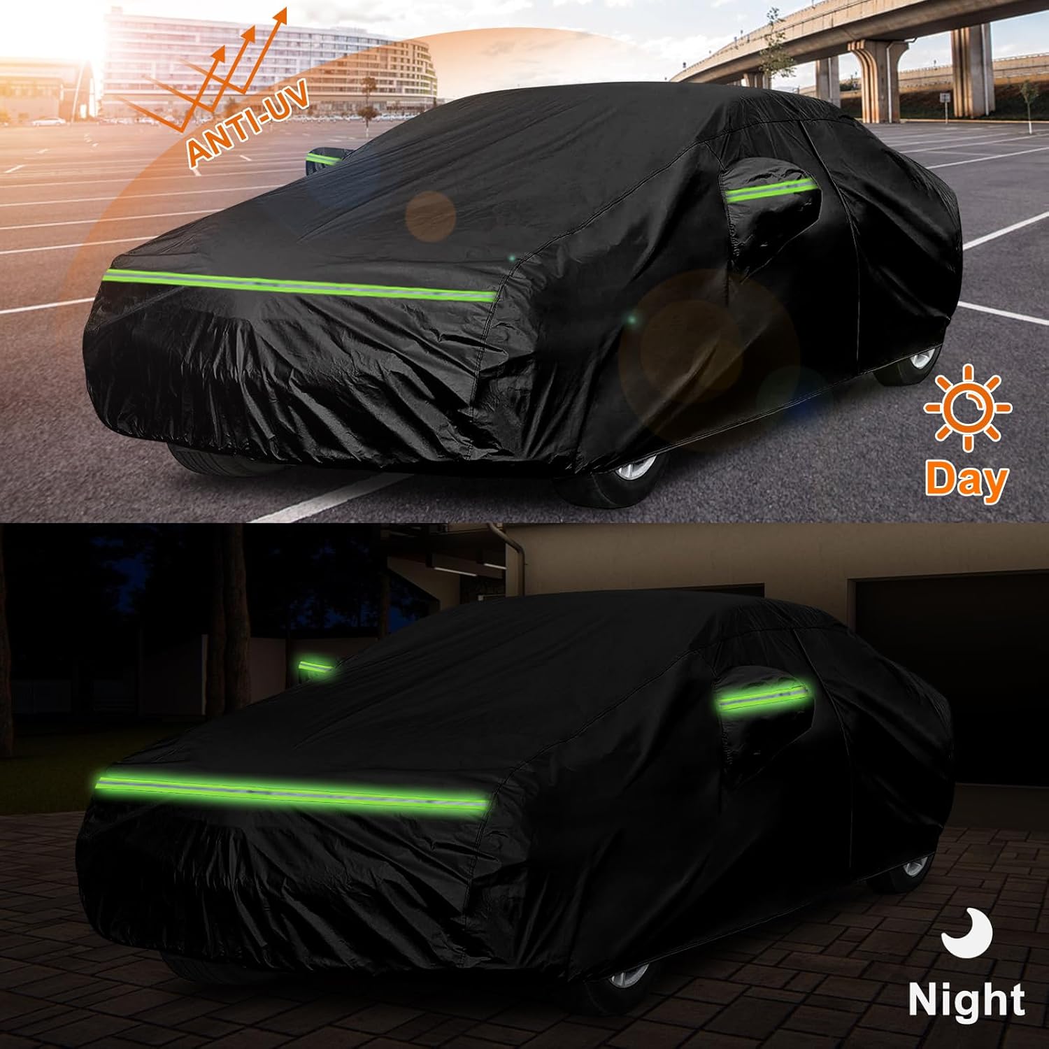 Waterproof Car Cover Compatible with 2003-2023 Bentley Continental GT/GTC/GT S/GT Azure/GT Speed/GT Mulliner,300D All Weather Classic Car Covers with Inner Cotton&Zipper Door for Snow Rain Protection
