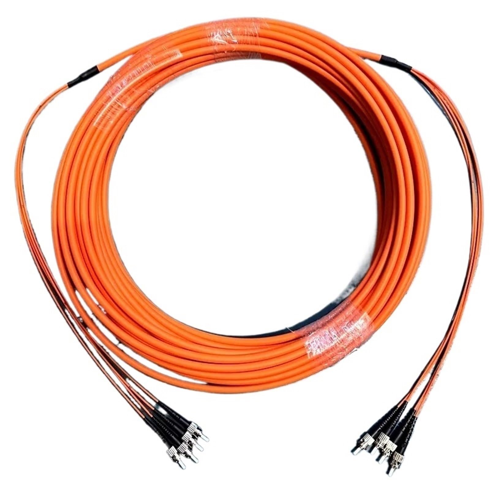 Câble de raccordement à fibre optique 4 conducteurs 5 m, 10 m, 20 m, 30 m OM1, 62,5/125um LC-LC SC FC ST, câble de raccordement multimode (20 m FC-FC)