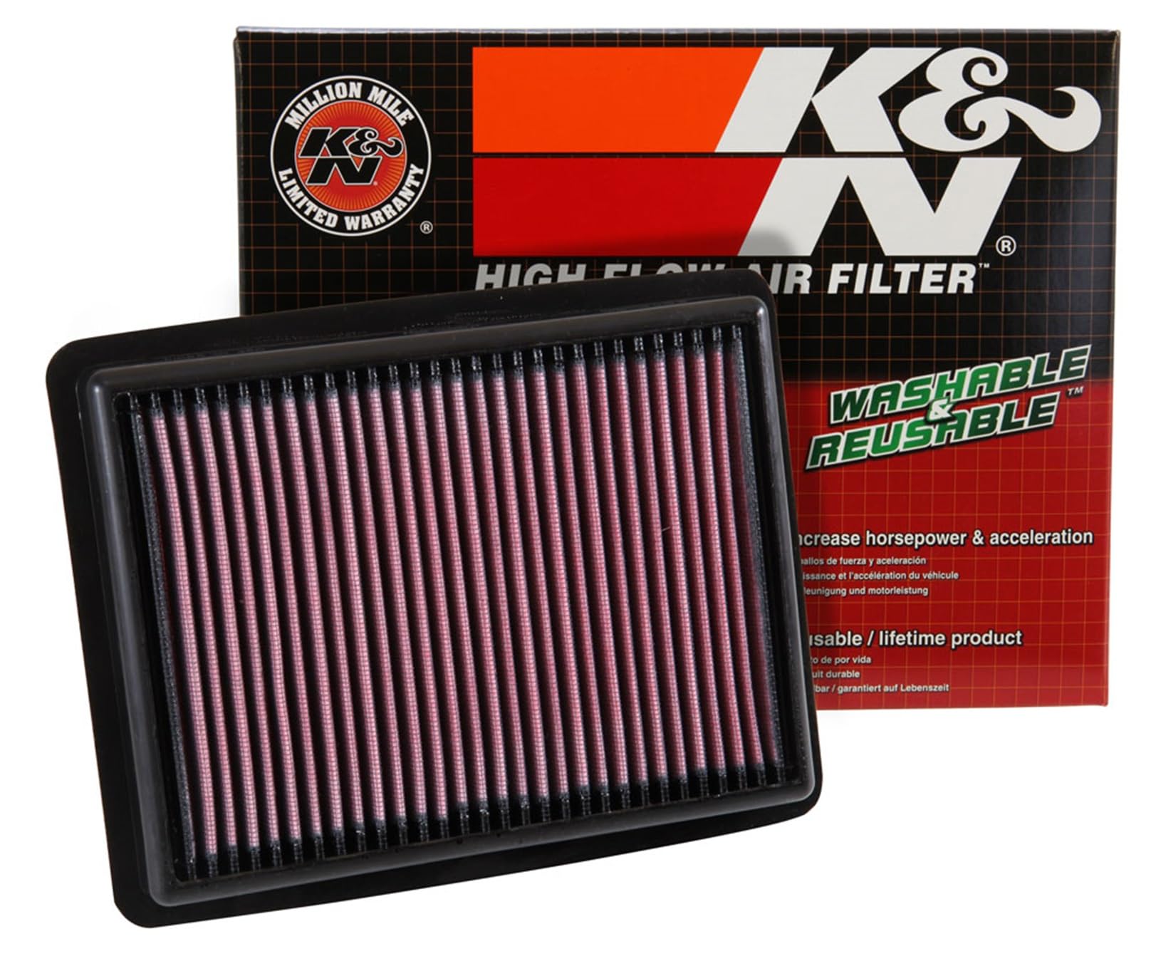 Amazon | 【並行輸入品】 K&N 純正交換 エアフィルター ホンダ 